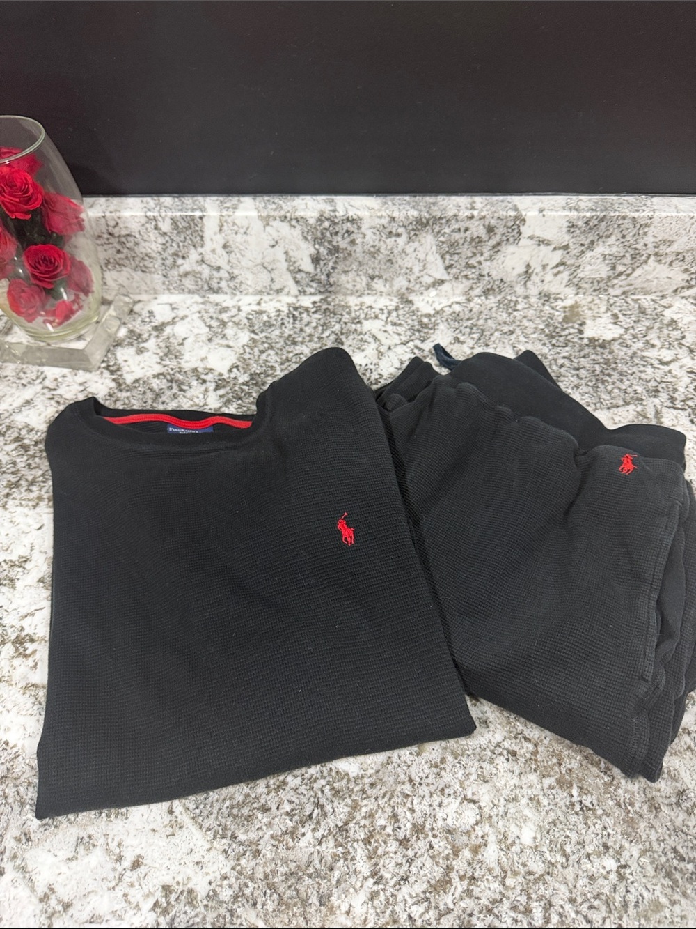 Polo by Ralph Lauren Black Sleepwear